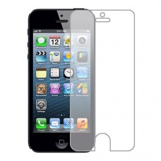 Apple iPhone 5 защитный экран Гидрогель Прозрачный (Силикон) 1 штука скрин Мобайл