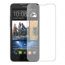 HTC Desire 516 dual sim защитный экран Гидрогель Прозрачный (Силикон) 1 штука скрин Мобайл
