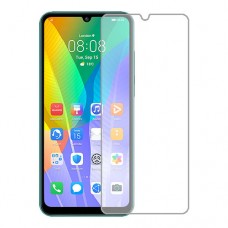 Huawei Y6p защитный экран Гидрогель Прозрачный (Силикон) 1 штука скрин Мобайл