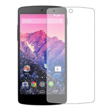 LG Nexus 5 защитный экран Гидрогель Прозрачный (Силикон) 1 штука скрин Мобайл