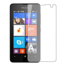 Microsoft Lumia 430 Dual SIM защитный экран Гидрогель Прозрачный (Силикон) 1 штука скрин Мобайл