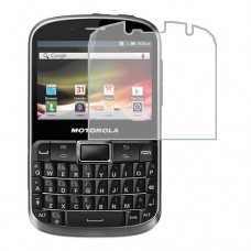 Motorola Defy Pro XT560 защитный экран Гидрогель Прозрачный (Силикон) 1 штука скрин Мобайл