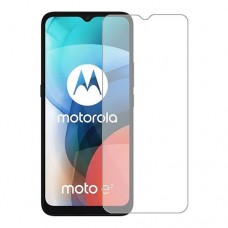 Motorola Moto E7 защитный экран Гидрогель Прозрачный (Силикон) 1 штука скрин Мобайл