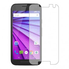 Motorola Moto G Dual SIM (3rd gen) защитный экран Гидрогель Прозрачный (Силикон) 1 штука скрин Мобайл