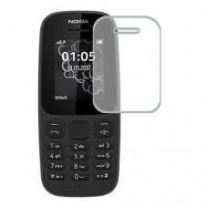 Nokia 105 (2017) защитный экран Гидрогель Прозрачный (Силикон) 1 штука скрин Мобайл