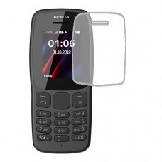 Nokia 106 (2018) защитный экран Гидрогель Прозрачный (Силикон) 1 штука скрин Мобайл