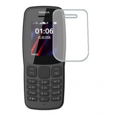 Nokia 106 защитный экран Гидрогель Прозрачный (Силикон) 1 штука скрин Мобайл