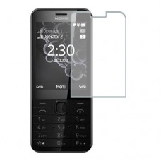 Nokia 230 защитный экран Гидрогель Прозрачный (Силикон) 1 штука скрин Мобайл