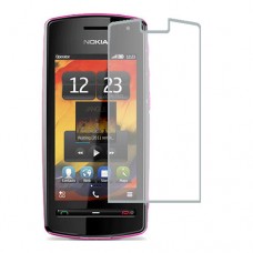 Nokia 600 защитный экран Гидрогель Прозрачный (Силикон) 1 штука скрин Мобайл