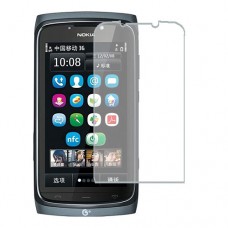 Nokia 801T защитный экран Гидрогель Прозрачный (Силикон) 1 штука скрин Мобайл