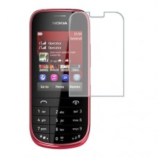 Nokia Asha 202 защитный экран Гидрогель Прозрачный (Силикон) 1 штука скрин Мобайл