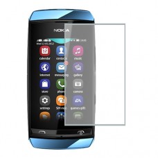 Nokia Asha 305 защитный экран Гидрогель Прозрачный (Силикон) 1 штука скрин Мобайл
