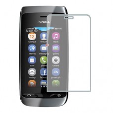 Nokia Asha 309 защитный экран Гидрогель Прозрачный (Силикон) 1 штука скрин Мобайл