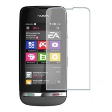 Nokia Asha 311 защитный экран Гидрогель Прозрачный (Силикон) 1 штука скрин Мобайл