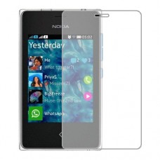 Nokia Asha 502 Dual SIM защитный экран Гидрогель Прозрачный (Силикон) 1 штука скрин Мобайл