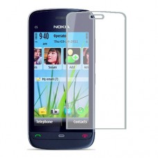 Nokia C5-04 защитный экран Гидрогель Прозрачный (Силикон) 1 штука скрин Мобайл