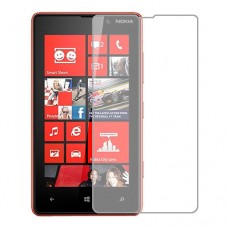 Nokia Lumia 820 защитный экран Гидрогель Прозрачный (Силикон) 1 штука скрин Мобайл