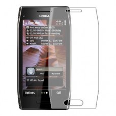 Nokia X7-00 защитный экран Гидрогель Прозрачный (Силикон) 1 штука скрин Мобайл