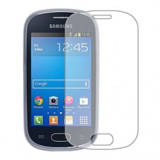 Samsung Galaxy Fame Lite защитный экран Гидрогель Прозрачный (Силикон) 1 штука скрин Мобайл