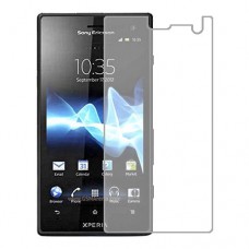 Sony Xperia acro HD SOI12 защитный экран Гидрогель Прозрачный (Силикон) 1 штука скрин Мобайл