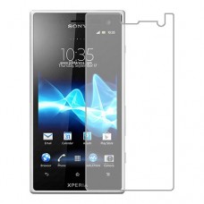 Sony Xperia acro S защитный экран Гидрогель Прозрачный (Силикон) 1 штука скрин Мобайл