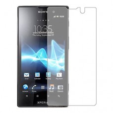 Sony Xperia ion LTE защитный экран Гидрогель Прозрачный (Силикон) 1 штука скрин Мобайл