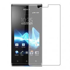 Sony Xperia J защитный экран Гидрогель Прозрачный (Силикон) 1 штука скрин Мобайл