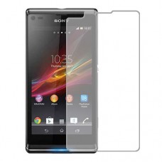 Sony Xperia L защитный экран Гидрогель Прозрачный (Силикон) 1 штука скрин Мобайл
