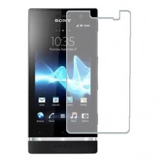 Sony Xperia U защитный экран Гидрогель Прозрачный (Силикон) 1 штука скрин Мобайл