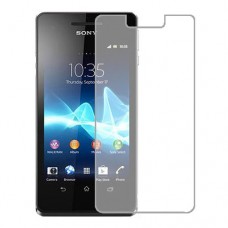 Sony Xperia V защитный экран Гидрогель Прозрачный (Силикон) 1 штука скрин Мобайл