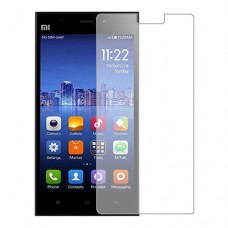 Xiaomi Mi 3 защитный экран Гидрогель Прозрачный (Силикон) 1 штука скрин Мобайл