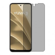 Lava Yuva 3 Pro защитный экран пленка гидрогель конфиденциальность (силикон) скрин мобиль