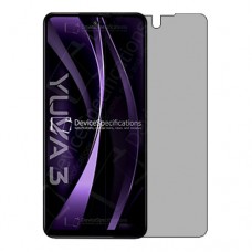 Lava Yuva 3 защитный экран пленка гидрогель конфиденциальность (силикон) скрин мобиль