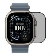 Apple Watch Ultra 3 защитный экран пленка гидрогель конфиденциальность (силикон) скрин мобиль