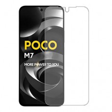 Xiaomi Poco M7 защитный экран Гидрогель Прозрачный (Силикон) скрин Мобайл