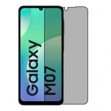 Samsung Galaxy M07 защитный экран из нано стекло Privacy 9H