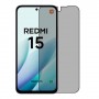 Xiaomi Redmi 15 защитный экран из нано стекло Privacy 9H