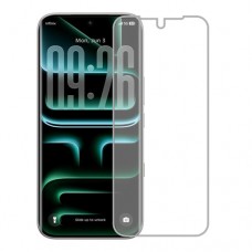 Скрин Мобайл защитный экран для Infinix Note Edge 5G из гидрогелевая плёнка прозрачная