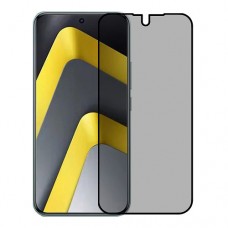 Скрин Мобайл защитный экран для Xiaomi Poco M8 Pro 5G из нано стекло 9H приватное