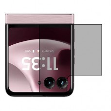 Скрин Мобайл защитный экран для Motorola Razr 70 - Folded из гидрогелевая плёнка приватное