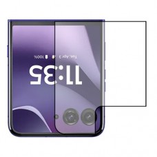 Скрин Мобайл защитный экран для Motorola Razr+ 2026 - Folded из гидрогелевая плёнка прозрачная