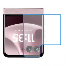 Скрин Мобайл защитный экран для Motorola Razr 70 - Folded из нано стекло 9H