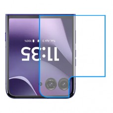 Скрин Мобайл защитный экран для Motorola Razr Ultra 2026 - Folded из нано стекло 9H