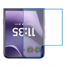 Скрин Мобайл защитный экран для Motorola Razr+ 2026 - Folded из нано стекло 9H