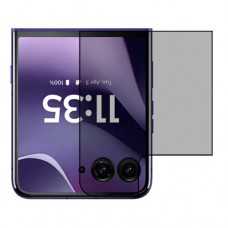Скрин Мобайл защитный экран для Motorola Razr 70+ - Folded из нано стекло 9H приватное