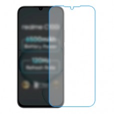 Скрин Мобайл защитный экран для Realme C100i (India) из нано стекло 9H