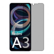 Xiaomi Redmi A3 защитный экран пленка гидрогель конфиденциальность (силикон) скрин мобиль