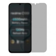 Скрин Мобайл защитный экран для Realme C100i (India) из нано стекло 9H приватное