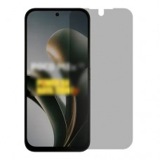 Скрин Мобайл защитный экран для Xiaomi Poco M8x 5G из нано стекло 9H приватное