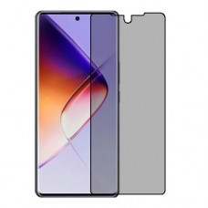 Infinix Note 40 Pro 4G защитный экран пленка гидрогель конфиденциальность (силикон) скрин мобиль
